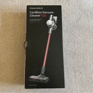 DreameTech Cordless Vacuum Cleaner T20 - Red and Black